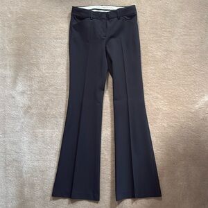 Theory Black Dress Pants Slacks Trousers Flare Boot Cut 00